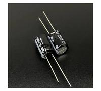 10Pcs/100Pcs 1000uF 25V 10x16mm Wide Temperature Range 25V1000uF Aluminum Electrolytic Capacitor AUOQKQUT(10Pcs)