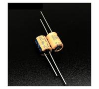10pcs/100pcs 10uF 50V10uf 8x11mm Orange 50V10uF Audio Capacitor electronic components Aluminum Electrolytic Capacitor NWPNLXEA(100pcs)