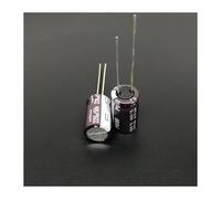 10pcs/100pcs 220uF 50V PW Series 10x16mm Low Impedance Long Life 50V220uF Aluminum Electrolytic capacitor EKFBQBGW(100pcs)