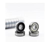 10pcs 100pcs 608 ZZ 2RS 8 * 22 * 7mm 608ZZ 2Z DDU 608RS Bearings 8 mm Inner Bore Roller Skate Skateboard Wheel Bearing BIANMTSW(608 2RS Normal,10Pcs)