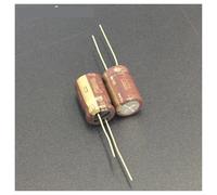 10pcs/100pcs 680uF 10V680uf 10x16mm Extra 10V680uF Audio Capacitor Brown Gold AUOQKQUT(100pcs)