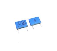 10pcs/100pcs Capacitor 100V 103 0.01UF 100V 10NF 103K 10% FKS3 Pitch 10mm Audio DIY Film Capacitor MQXFCZUX(100pcs)