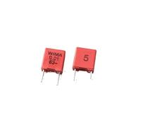 10pcs/100pcs Capacitor 103 63V 0.01UF 63V 10nF 103J 5% MKP2 Pitch 5mm Film Capacitor AUOQKQUT(100pcs)