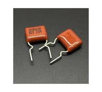 10Pcs/100Pcs CBB capacitor 630V 103 K 10% 0.01uF 10nF Pitch=7.5mm Metallized polyester film capacitor EKFBQBGW(10Pcs)