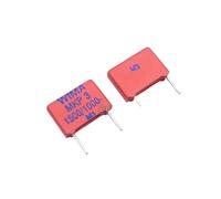 10pcs/100pcs Film Capacitor 152 1000V 0.0015UF 1000V 1500PF 152J 5% MKP3 Pitch 7.5mm AUOQKQUT(100pcs)