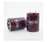 10PCS 100V3300UF Electrolytic Capacitors 3300uf 100V 30 * 40mm MQXFCZUX