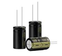 10Pcs 100V680UF 18x30 Aluminum Electrolytic Capacitor High Frequency Low ±10% 2000Hours 105℃ DIY Capacitors NWPNLXEA