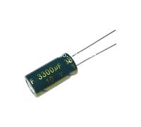 10PCS 10V3300UF 10 * 20mm 3300UF 10V 10x20mm Aluminum Electrolytic Capacitors DIP EKFBQBGW