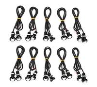 10pcs 10W 18mm Lumière de Queue de Tête de Voiture de Moteur FAG DRL LED Eagle Eye Blanc Feu de Signalisation Lumière de Secours Feux de Marqueur de Moteur de Voiture