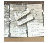 10pcs 10W 5% Horizontal resistance of cement 0.1~100K 0.1R 0.5R 1R 10R 100R 0.22 0.33 0.5 1 2 5 8 10 15 20 25 30 100 1K 10K ohm BIANMTSW(0.05R)
