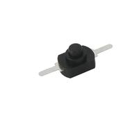 10PCS 12 * 8MM DC 30V 1A On Off Push Button Switch for Torch 1208YD Self Locking NWPNLXEA(Nero)