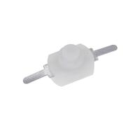 10PCS 1208YD Push Button Switch 30V 1A Flashlight Switch Torch LOCK Table Lamp Switch Flashlight Button Switch ON-OFF NWPNLXEA(White straight needl)
