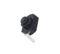 10PCS 1208YD Push Button Switch 30V 1A Flashlight Switch Torch LOCK Table Lamp Switch Flashlight Button Switch ON-OFF NWPNLXEA(Black curved needle)