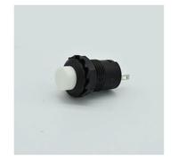 10pcs 12mm Momentary push button switches 3A /125VAC 1.5A/250VAC Momentary Push Button Switch Round NWPNLXEA(10 white)