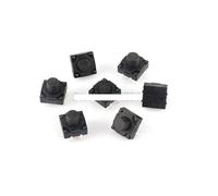 10Pcs 12x12mm Panel Waterproof Tact Switch 12x12x4.3/5/6/7-12mm Dustproof Switch 4Pin DIP Buttons 12 * 12 * 4.3mm 5mm 6mm-12m NWPNLXEA(12x12x5mm)