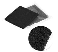 10pcs 13cm x 13cm Filtre Carré d'Absorbeur de Fumée d'Eponge de Mousse de Charbon Actif Carré Noir pour Souder l'Extracteur de Fumée d'Absorbeur de Fumée