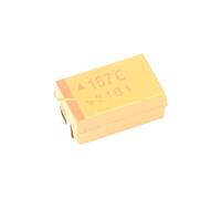 10pcs 150UF 157 6.3V 10V 16V 3528 6032 7343 10% SMD 157J 157A 157C Patch tantalum capacitor AUOQKQUT(6.3V B)
