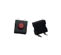10pcs 1A 30V Red On Off Red Push Button Switch Curved 2Pin DC Power Torch Control Flashlight Switch for LED ect NWPNLXEA