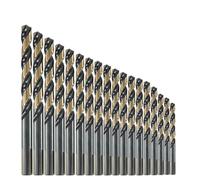 10Pcs 1mm-13mm M35 HSSCO Cobalt Drill Bits HSS Twist 3-Flat Shank Pilot Point Drill Bit(1/1.5/2/2.5/3/4/5/6/7/8/9/10/11/12/13mm)(7mm 10pc)