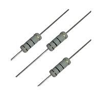 10pcs 1R 1R2 1R5 1R8 2R 2R2 2R4 2R7 3R 3R3 3R6 3R9 4R3 4R7 5R1 5R6 6R2 6R8 7R5 8R2 9R1 Ohm 5W ±5% Metal Oxide Film Resistor BIANMTSW(6.8R)