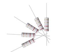 10Pcs 2.2 Ohm Resistor, 5W 5% Tolerance Metal Oxide Metal Resistors, Axial Lead, Flame Proof for DIY Electronic Projects and Experiments