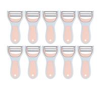 10pcs 2 po en 1 Peeler éplucheur en acier inoxydable Paterable Parier pour le restaurant pour la maison