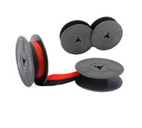 10pcs 20pcs ruban de typage universel 1/2 pouce compatible avec ruban gr1 gr1 gr1 din2103 ruban de machine à écrire Compatible avec olympie et autres machines rouges noirs(GR1 Red Black 20pcs)
