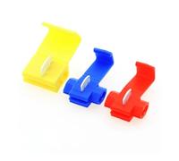 10PCS/20PCS Wire Connector Scotch Lock Snap AWG22-10 Without Breaking Cable Insulated Crimp Quick Splice Electrical Terminals NWPNLXEA(Blau,10PCS)