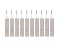10pcs 20W Résistance De Ciment Résistance De Puissance Précision ±5% 10R Pour Composant Électronique Haute Performance