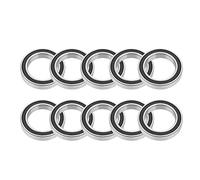 10Pcs 25 × 37 × 7mm Roulement à Billes Scellé, 6805-2RS Roulement à Billes de Roulements à Grande Vitesse de Rechange pour l'Application de Moteur