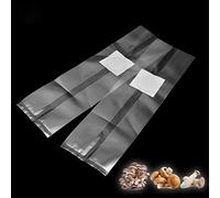10Pcs 250X500X 0.06 Mm PVC Champignon Spawn Grandir Sac Substrat Haute Température Pré Scellable Jardin Fournitures