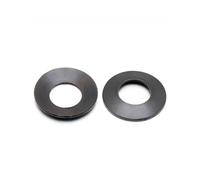 10pcs 25mm×50mm×2mm 65 acier au manganèse noir rondelle élastique en forme de disque, rondelle de blocage à ressort en forme de disque