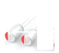 10PCS 25v Aluminum Solid Electrolytic Capacitors, Conductive Polymer, 47/100/220/330/470/560/680/820/1000uf EKFBQBGW(25V220UF-8X12mm)