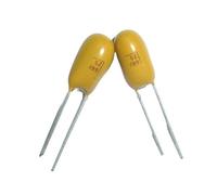 10pcs 25V68uF 68uF 25V 686 DIP Radial Tantalum capacitor AUOQKQUT