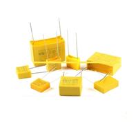 10pcs 275V AC Correction Capacitor 2.2NF 4.7NF 10NF 22NF 47NF 100NF 150NF 220NF 330NF 470NF 1UF 2.2UF Capacitance MQXFCZUX(4.7nF 472)