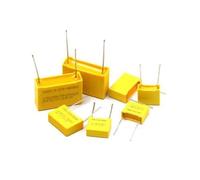 10pcs 275VAC capacitor X2 series 0.01UF ~ 2.2UF Polypropylene film capacitor 10nf 100nf 150nf 200nf 680nf 470nf 1UF MQXFCZUX(0.0022UF 222K P10MM)
