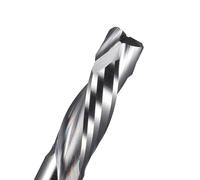 10Pcs 3.175/4/5/6/8/10mm Spiral Cut Double Edge Wordworking End Mill for Plywood Solid Wood(10Pcs 4x22x45L)