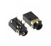10Pcs 3.5Mm Dip Headphone Socket Audio Socket Pj-342 Mounted 6 Feet Double Track Gold Plated PJ342 NWPNLXEA