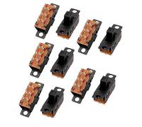 10Pcs 3 Position 6P DPDT Micro Miniature PCB Slide Switch Verrouillage Interrupteur à Bascule