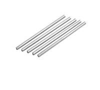 10PCS 304 Stainless Steel Round Rod Model Straight Metal Round Shaft Rods Bars Diameter 3 4 5 6 7 8 mm 100mm 200mm 300mm length(200mm,8mm)