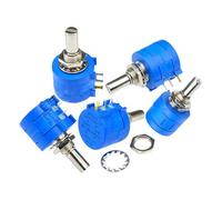 10PCS 3590S Potentiomètre de résistance réglable 500 1K 2K 5K 10K 20K 50K 100K ohm 3590S-2-103L 101 102 103 104 201 202 203 502 503(100 Ohm)