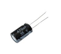 10pcs 35V470UF 10 * 17mm 470UF 35V 10x17mm DIP Aluminum Electrolytic Capacitor EKFBQBGW