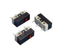 10pcs 3P Switch Vertical 3Pin DC 0.05A 125V AC Rectangular Switch Push Button Switch NWPNLXEA