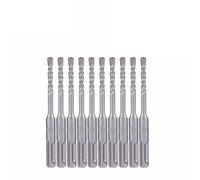 10Pcs 4 5 5.5 6 6.5mm Hammer Drill Bits Set 110mm Concrete Wall Brick Block Masonry Hole Saw Drilling 014(7x110mm 10pcs)