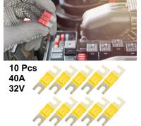 10pcs 40A AFS Mi-ni ANL Fusible pour Voiture Camion Moto Bateau Audio CDs