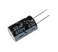 10pcs 450V22UF 16x25mm 22UF 450V 16 * 25 electrolytic capacitor NWPNLXEA