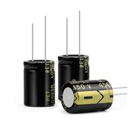 10Pcs 450V68UF 18x25 Aluminum Electrolytic Capacitor High Frequency Low ±10% 2000Hours 105℃ DIY Capacitors AUOQKQUT