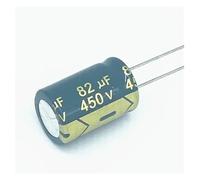 10PCS 450V82UF 82UF 450V Aluminum Electrolytic Capacitor high-frequency 16 * 25MM AUOQKQUT