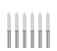 10pcs 4mm Shank V Groove Router Bits - Precision Tungsten Carbide Engraving Tools for Wood, Acrylic, PVC, and More(4x0.2x60D)