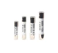 10PCS 5 * 20 6 * 30 Ceramic Fuse 250V 0.5A 1A 2A 3A 4A 5A 6A 7A 8A 10A 13A 15A 20A 30A 16A AMP Fast Blow Tube Fuses 5x25mm 6x25mm(20A,RO55 5X25MM_10PCS)
